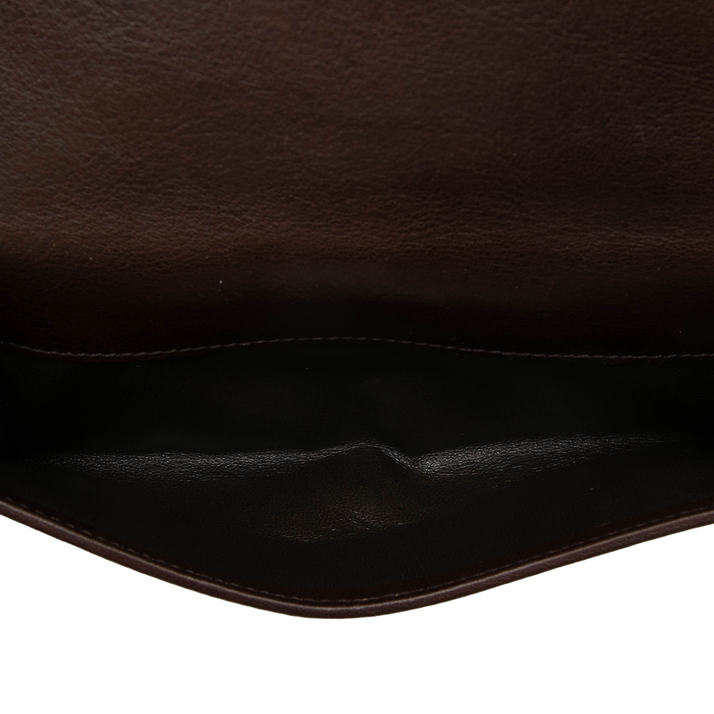 Pre-Loved Gucci GG Suede Pelham Continental Long Wallet - Picture 5 of 9
